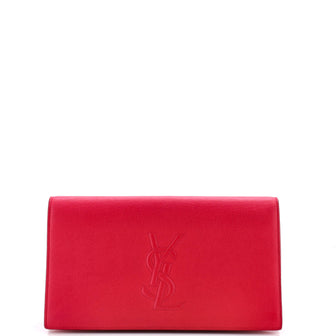 Saint Laurent Belle de Jour Clutch Leather Large