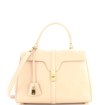 Celine 16 Top Handle Bag Smooth Calfskin Medium