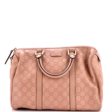 Gucci Joy Boston Bag Guccissima Leather Medium