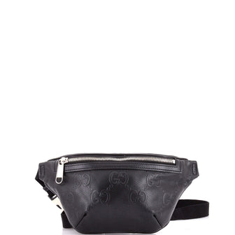 Gucci Belt Bag GG Embossed Perforated Leather Small