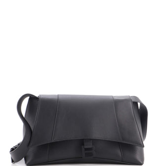 Balenciaga Downtown Soft Hourglass Shoulder Bag Leather Medium