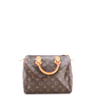 Louis Vuitton Speedy Handbag Monogram Canvas 25