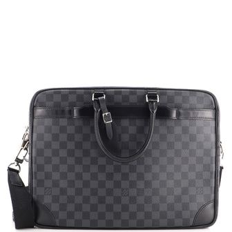 Louis Vuitton Porte-Documents Voyage Briefcase Damier Graphite GM