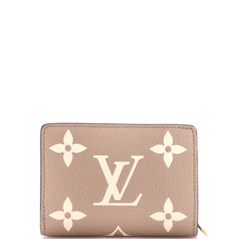 Louis Vuitton Clea Wallet Bicolor Monogram Empreinte Giant