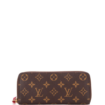 Louis Vuitton Clemence Wallet Monogram Canvas
