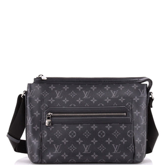 Louis Vuitton Odyssey Messenger Bag Monogram Eclipse Canvas PM
