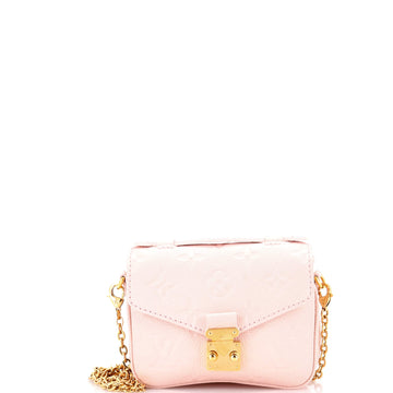Louis Vuitton Micro Metis Monogram Empreinte Leather