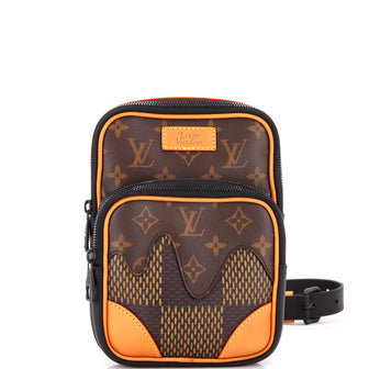 Louis Vuitton Nigo Amazone Sling Bag Limited Edition Giant Damier and Monogram Canvas