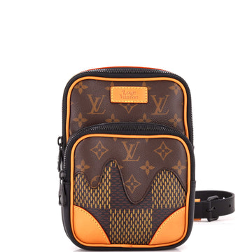Louis Vuitton Nigo Amazone Sling Bag Limited Edition Giant Damier and Monogram Canvas