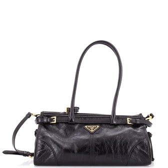 Prada Bonnie Handbag Vitello Shine Medium