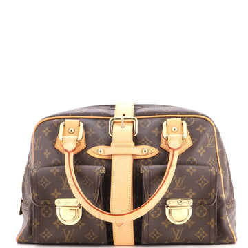 Louis Vuitton Manhattan Handbag Monogram Canvas GM