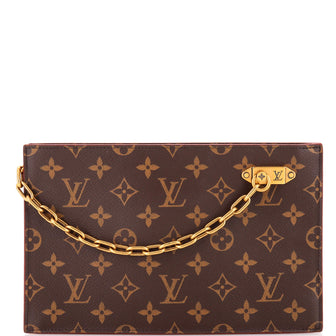 Louis Vuitton Legacy Chain Clutch Monogram Canvas