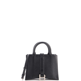 Balenciaga Hourglass East West Tote Leather XS