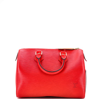 Louis Vuitton Speedy Handbag Epi Leather 25