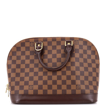 Louis Vuitton Vintage Alma Handbag Damier PM