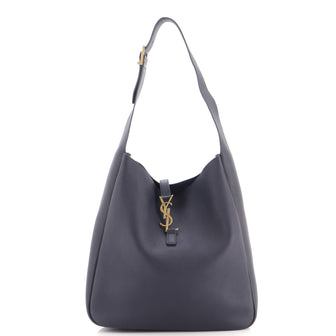 Saint Laurent Le 5 a 7 Supple Hobo Leather Large