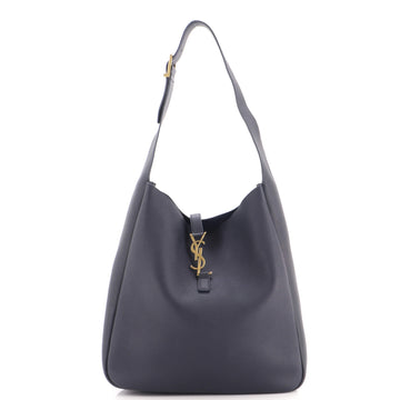 Saint Laurent Le 5 a 7 Supple Hobo Leather Large