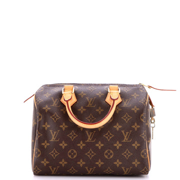 Louis Vuitton Speedy Handbag Monogram Canvas 25