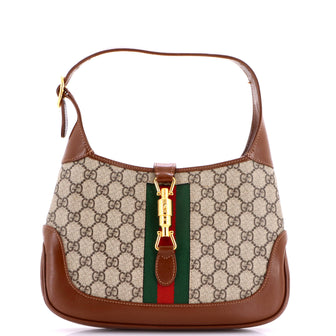Gucci Jackie 1961 Hobo GG Coated Canvas Small