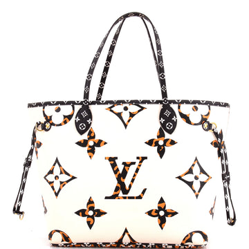Louis Vuitton Neverfull NM Tote Limited Edition Jungle Monogram Giant MM