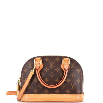 Louis Vuitton Alma Handbag Monogram Canvas BB