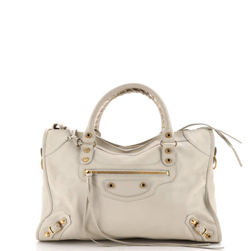 Balenciaga City Classic Studs Bag Leather Medium
