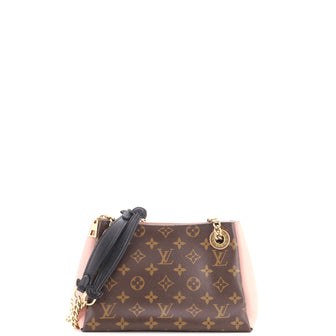 Louis Vuitton Surene Handbag Monogram Canvas with Leather BB