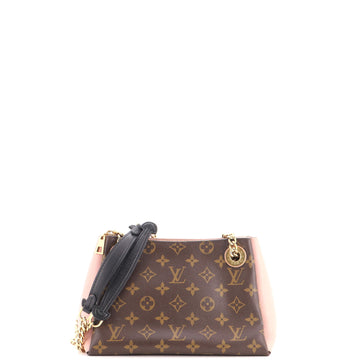 Louis Vuitton Surene Handbag Monogram Canvas with Leather BB