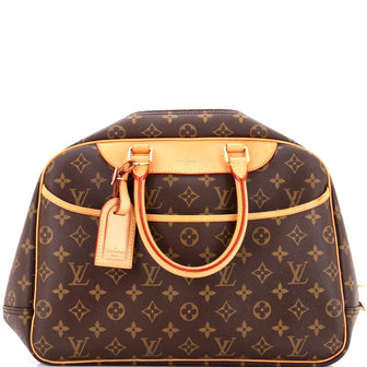 Louis Vuitton Deauville Handbag Monogram Canvas