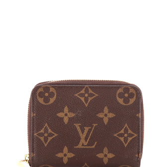 Louis Vuitton Zippy Coin Purse Monogram Canvas