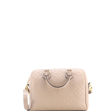 Louis Vuitton Speedy Bandouliere Bag Monogram Empreinte Giant 25