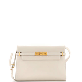 Saint Laurent Manhattan Shoulder Bag Leather Medium
