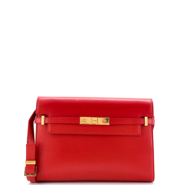 Saint Laurent Manhattan Shoulder Bag Leather Medium