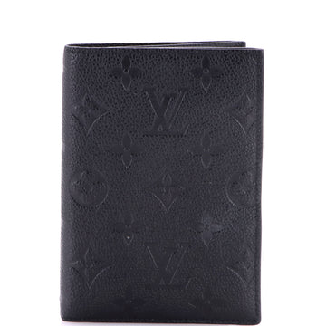 Louis Vuitton Passport Cover Monogram Empreinte Leather