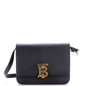 Burberry TB Flap Bag Leather Mini