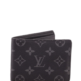 Louis Vuitton Multiple Wallet Monogram Eclipse Canvas