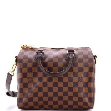 Louis Vuitton Speedy Bandouliere Bag Damier 25