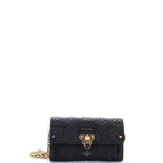 Louis Vuitton Vavin Chain Wallet Monogram Empreinte Leather