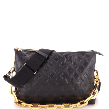 Louis Vuitton Coussin Bag Monogram Embossed Lambskin MM
