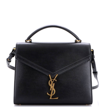 Saint Laurent Cassandra Top Handle Bag Leather Medium