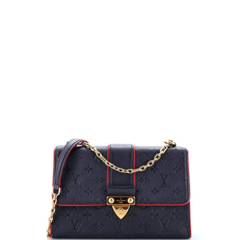 Louis Vuitton Saint Sulpice Handbag Monogram Empreinte Leather PM