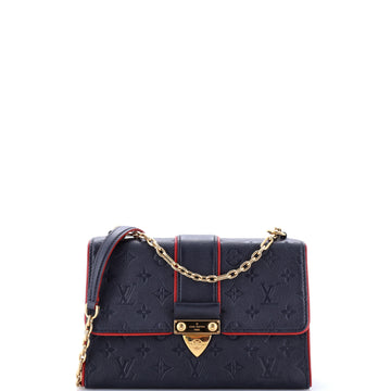 Louis Vuitton Saint Sulpice Handbag Monogram Empreinte Leather PM