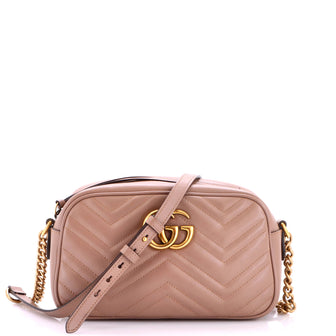 Gucci GG Marmont Shoulder Bag Matelasse Leather Small