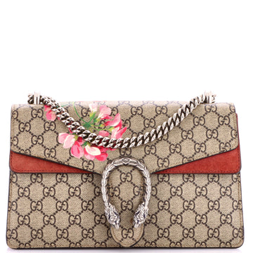 Gucci Dionysus Bag Blooms Print GG Coated Canvas Small