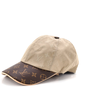 Louis Vuitton Cap Ou Pas Baseball Cap Monogram Silk and Polyester with Monogram Canvas