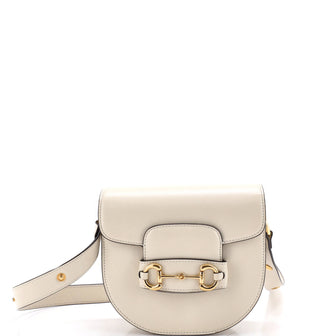Gucci Horsebit 1955 Rounded Shoulder Bag Leather Mini