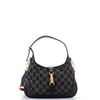 Gucci Jackie 1961 Hobo GG Denim Small