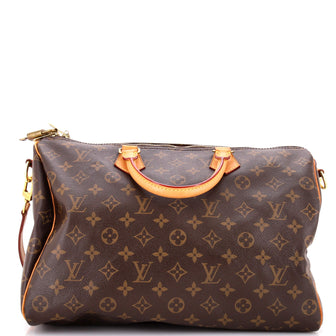 Louis Vuitton Speedy Bandouliere Bag Monogram Canvas 35