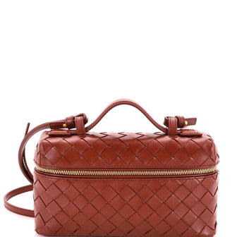 Bottega Veneta Bang Bang Vanity Case Intrecciato Leather
