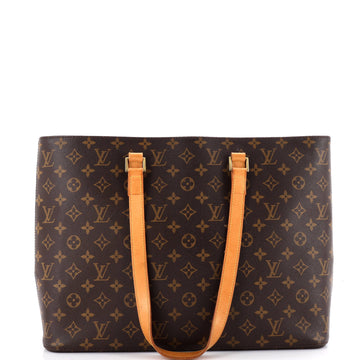 Louis Vuitton Luco Handbag Monogram Canvas